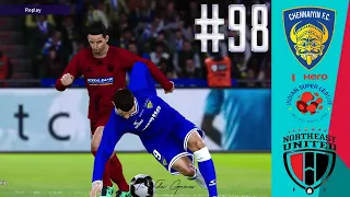 Chennaiyin vs NorthEast united - Match 98 Highlights Hero ISL 7 2020-21 eFootball PES 2021 Gameplay