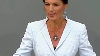 WOW: Sahra Wagenknecht LINKE beeindruckt den ganzen Bundestag mit ihrer Rede!