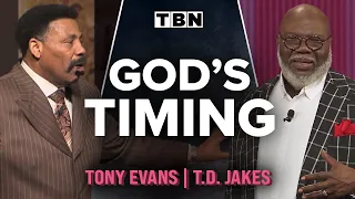 T.D. Jakes and Tony Evans: Divine Intervention and God's Timing | TBN