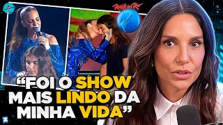 IVETE SANGALO E SEU FILHO MARCELINHO NO ROCK IN RIO