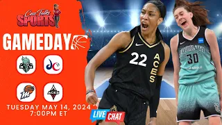 🌟🏀 Game On: Join Auntie Cess for WNBA Opening Night Double Header Live! 🚀