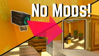 How to Make a Working Security Camera System in Minecraft Bedrock! Command Block Tutorial