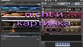 Как поставить nicht и картинку в библиотеку KONTAKT,если их там нет .