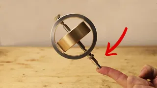 MAKING an AWESOME GYROSCOPE 🔴