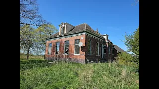 Wij bezochten een VERLATEN boerderij (Friese klomp)