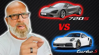 Comparing The Porsche 911 (992) Turbo S v McLaren 720S For Road Trips