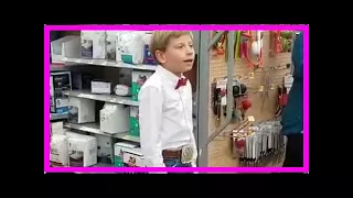 Walmart 'yodeling kid' Mason Ramsey stuns shoppers in viral video