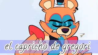 EL CAPRICHO DE GREGORY || FNAF security breach || Mini CómicDub [Español latino]