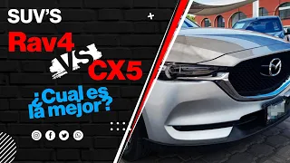 Mazda CX5 o Toyota RAV4 ¿Qué SUV es mejor?