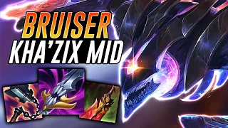 How Broken is Bruiser Kha'Zix Mid?!