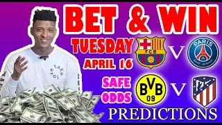 Football Prediction Today 16-04-2024  |  Betting tips Today | Europa Champions league Prediction