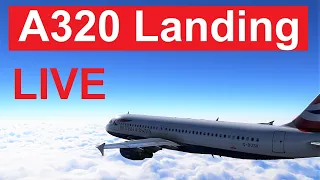 MSFS Microsoft Flight Simulator 2020 - Fenix A320 Live Landing in Bilbao - Ultra Settings
