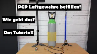 PCP Luftgewehr füllen, aber wie? Mein Tutorial!