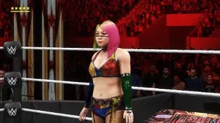 WWE 2K20: 5 star match : Asuka vs Ronda Rousey