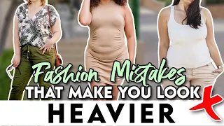 7 Common fashion mistakes that make you 10 pounds heavier