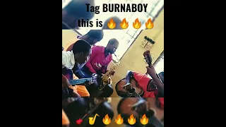 Burnaboy " Common persons . guitar , saxophone, violin ,flute instrument cover