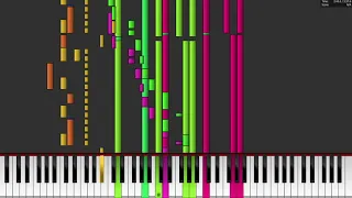 Another Brick in the Wall - Pink Floyd (Synthesia/Piano Roll/Karaoke/Instrumental)