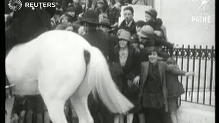 Bath opened by Duke and Duchess of York at Bethnal Green (1929)