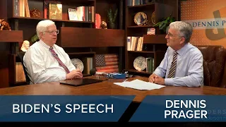 Biden's Infamous Speech | Dennis Prager #CLIP