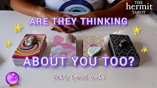 👀 Are They Thinking About You Too? 🌹 Let's Find Out! Pick A Group 🔮Tarot Reading 🧿