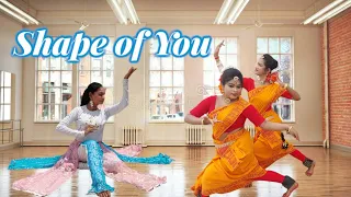 shape of you ft. Swalla classical Dance )Dance cover by Danspiration & Art Group