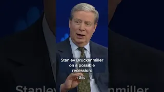 Stanley Druckenmiller on a possible recession #Shorts