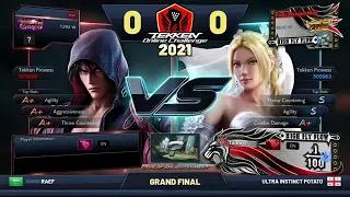 Raef (Jin) vs. Ultra instinct potato (Nina/King) - TOC 2021 Middle East Masters: Grand Finals