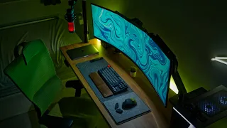 Student Dream Setup Tour 2023 | Ultrawide Trading Workspace Setup