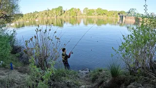 Striper Fishing at Sacramento River, Freeport (4/21/2024)