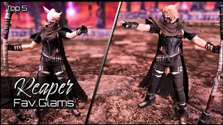 My Top 5 Favourite REAPER Glams | FFXIV Glamour