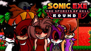 Sonic.Exe: The Spirits of Hell (Round 2) - Bad Ending - Walkthrough - Fan Game