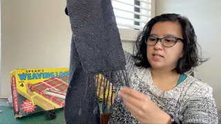 Plain Weave Scarf (first proper weave + meet my loom)