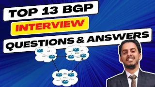 BGP Interview Questions and Answers - BGP Scenario Based Questions