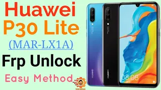 Huawei P30 lite MAR-LX1A Remove Google Account//Frp Bypass Android 10/Easy Method!