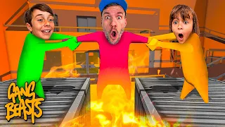 GANG BEASTS COM MARCOS E LAURA - Brancoala Games