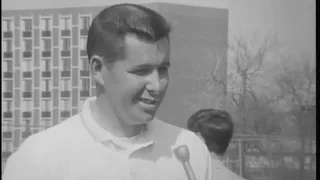 Marv Gray Ball State University Cardinals tennis interview, 1968-04-17