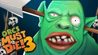 НАШ ЗАМОК ОСАЖДАЮТ СОТНИ ОРКОВ! КАК ЭТО ПОБЕДИТЬ? ORCS MUST DIE! 3