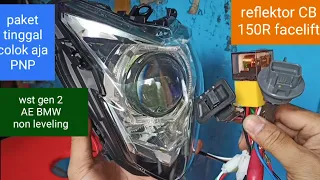 cara pasang biled Wst gen 2 di CB 150R  facelift non leveling LEED HID MOTOR