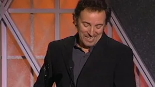 Bruce Springsteen's Rock & Roll Hall of Fame Acceptance Speech | 1999 Induction