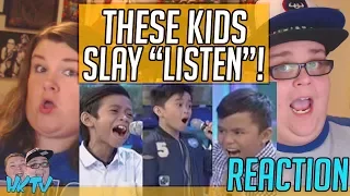 GGV: Mackie, Francis, and Keifer sing "Listen" REACTION!! 🔥