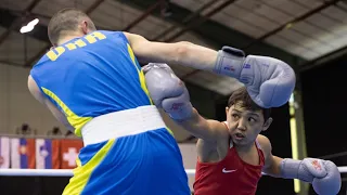 Andrii Tyshkovets (UKR) vs. Asylbek Amankul Uulu (KGZ) Bocskai István Memorial 2023 SF's (48kg)