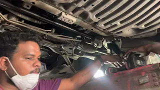 Benz c250  oil cooler replacement