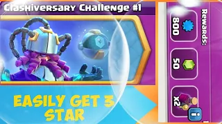 Easily 3 Star clashiversary challenge No.1 | 3 Star COC clashiversary challenge #1
