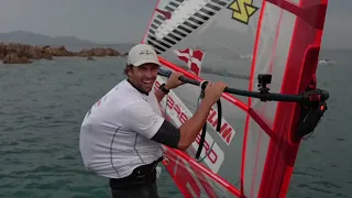 Traversata Sardegna-Livorno windsurf Matteo Iachino 2023