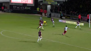 HIGHLIGHTS: Northampton Town 0 Swindon Town 1