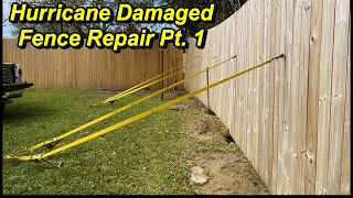 Privacy Fence Repairs Part 1