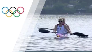 German pair wins men's Kayak 1km gold