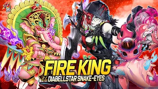 Deck Fire King Diabellstar Snake-Eyes| EDOPRO | Replays 🎮 + Decklist ✔️