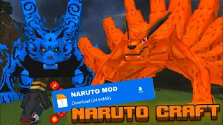 Naruto mod minecraft pe mediafire download | 2024 | Hindi | 1.20.40 | #mcpe #addon #minecraftmods