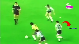 Diego Maradona, Rai and Batistuta Magical Show in 1993 (Brazil 1 × 1 Argentina)